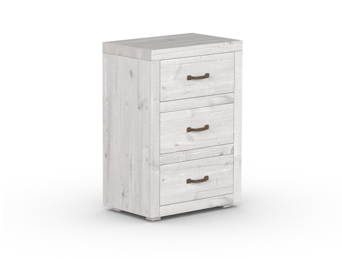 Branson 3 Drawer Bedside