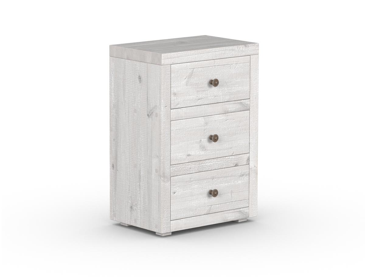 Branson 3 Drawer Bedside