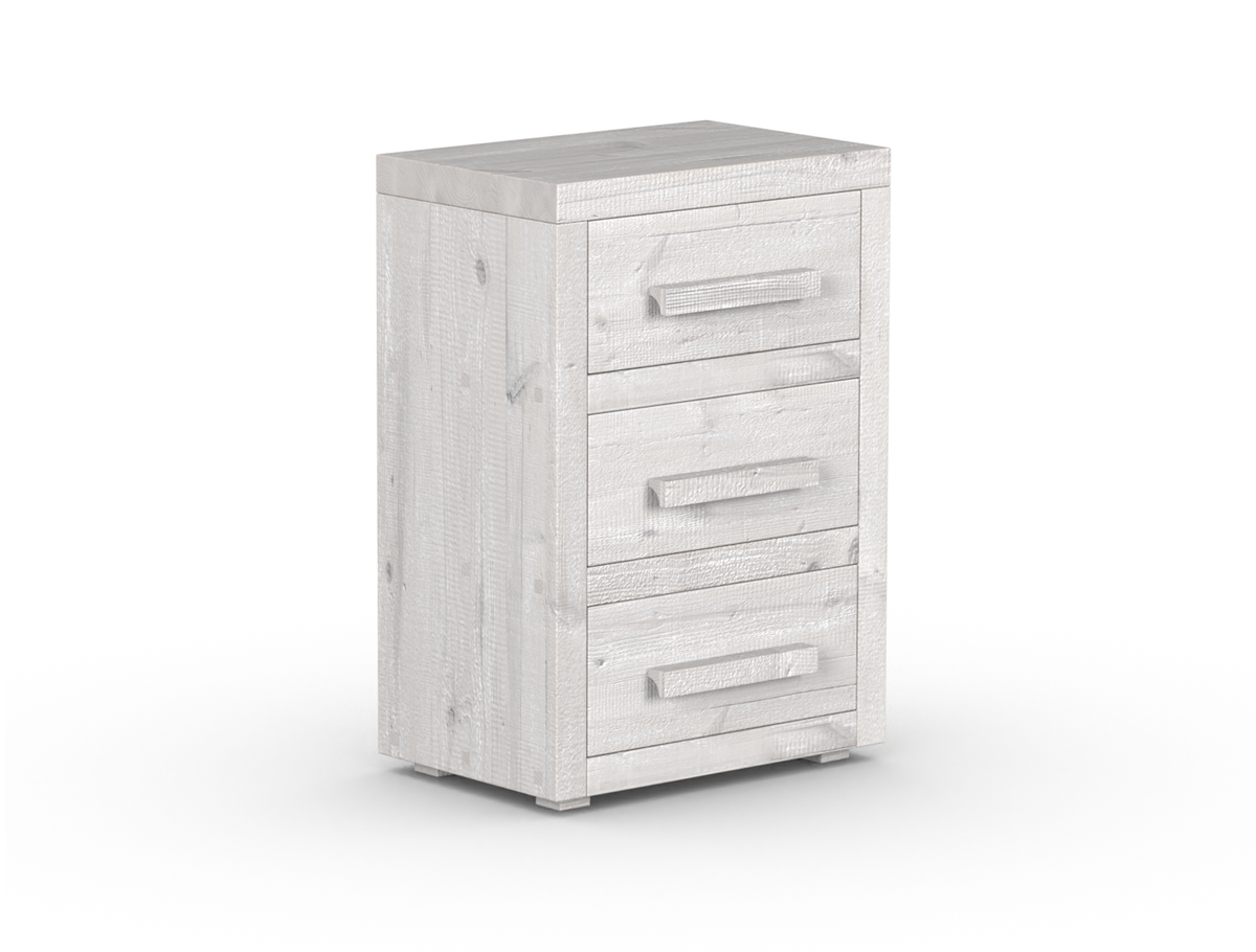 Branson 3 Drawer Bedside