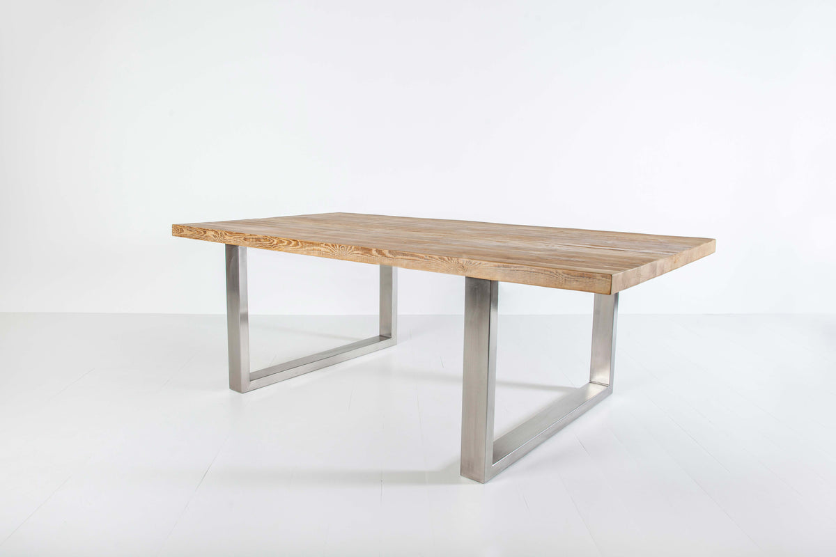 Cavendish Frameless Dining Table - Long Overhang