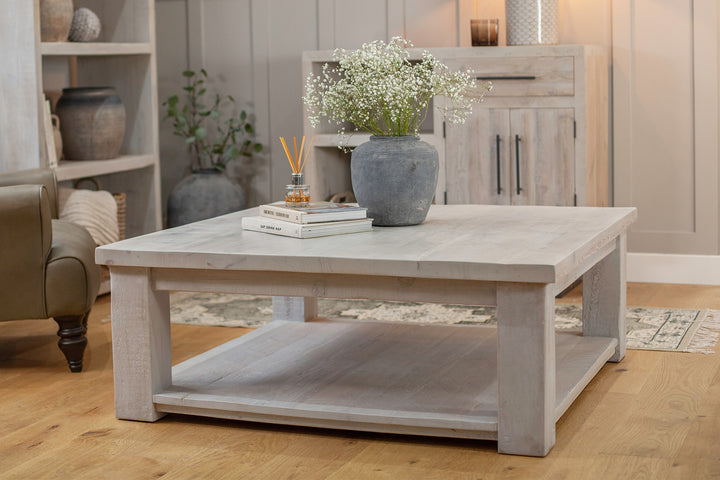 Hudson Coffee Table With Shelf